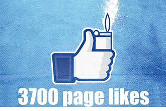 3700 подписчиков на Вашу страницу в Facebook