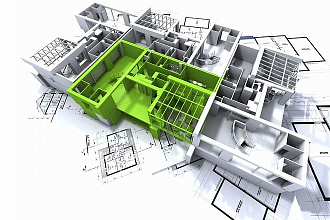 Разработка архитектурных планов с дизайн проектом