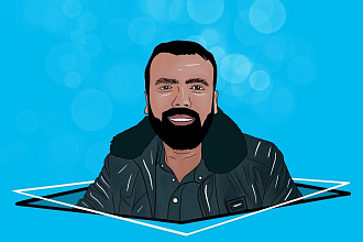 Нарисую портрет, I will draw cartoon avatar according to your photo