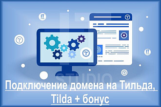Подключение домена на Тильда, Tilda + бонус