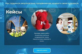 Создание Качественного, продающего лендинга на платформе Wordpress