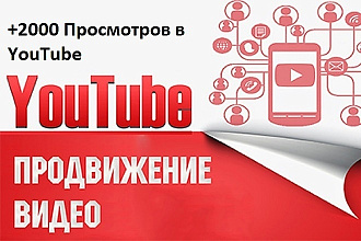 +2000 Просмотров в YouTube