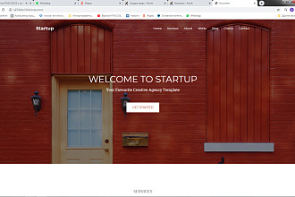 Сделаю HTML верстку из PSD макета. Посадка сайта на cms WordPress