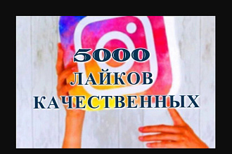 Раскручу 5000 лайков на пост в инстаграм