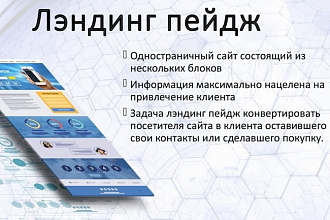 Дизайн Лендинга в фотошоп