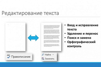 Отредактирую текст