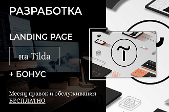 Разработка современного лендинга на Тильде