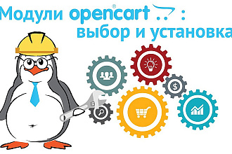 Подбор и Установка модуля Opencart, OcStore, OpencartPro