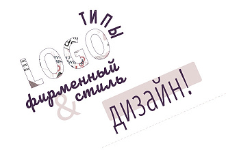 Создам дизайн логотипа