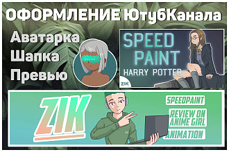 Оформление Ютуб канала