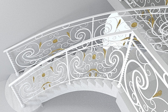 3D визуализация ковки