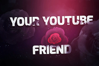Шапка для канала YouTube а также превью