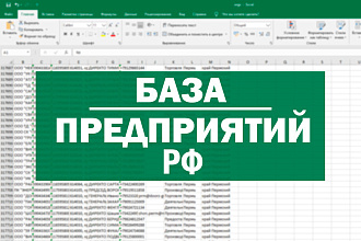 База данных организаций, компаний и предприятий