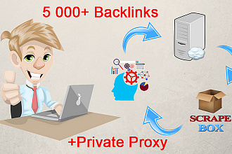 Прогон ScrapeBox + Крауд-маркетинг + Private Proxy