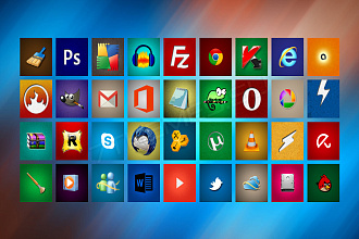 Установка ПО на Windows ,пять программ или драйверов