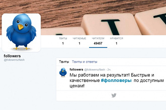 +1000 читателей твиттер+бонус - активность на стене лайки+ретвиты