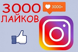 Добавлю 3000 лайков на фото или видео в Instagram