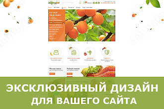 Эксклюзивный дизайн для Вашего сайта