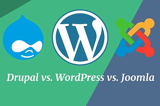 Интернет - магазин на wordpress joomla drupal