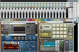 Напишу фонограмму в программе Reason Propellerheads