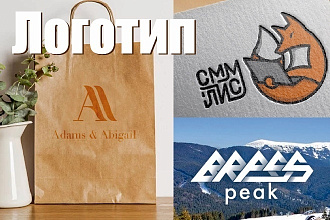 Качественный, уникальный логотип