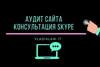 Консультация по skype. Seo-аудит, стратегия продвижения