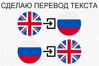 Переведу любой текст с английского на русский или наоборот