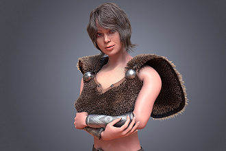 3d графика, создание персонажей, риг и анимация
