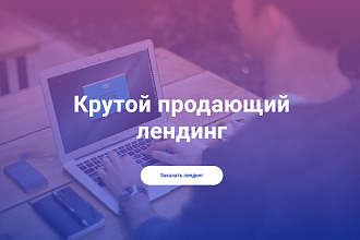 Сделаю продающий лендинг на конструкторе Tilda