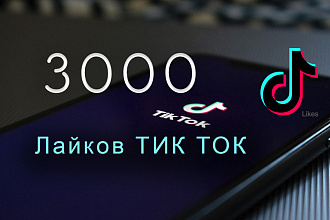 3000 лайков Тик Ток. Продвижение видео ТикТок