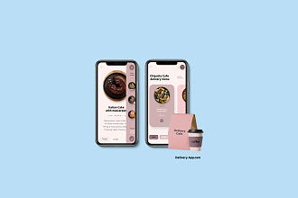 UI-UX Дизайн для Delivery App
