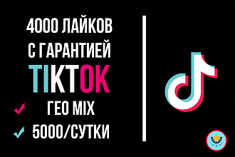 Лайки TikTok 4000