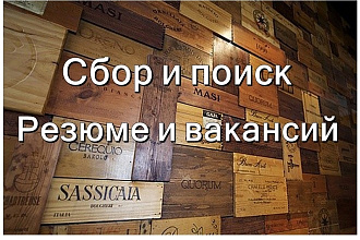 Сбор вакансий и специалистов