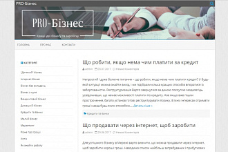Сделаю сайт на WordPress