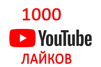 1000 Youtube лайков