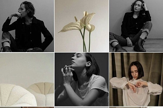 Визуал, обработка фотографий. Планировка ленты в Instagram