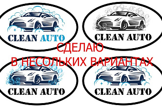 Создам логотип для авто мойки