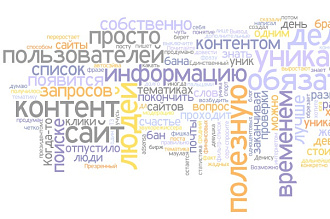 Наполню сайт контентом