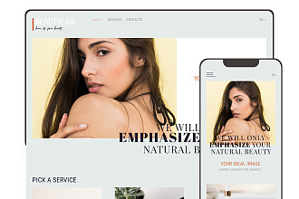 Дизайн Landing Page PSD и Figma и верстка в Тильде