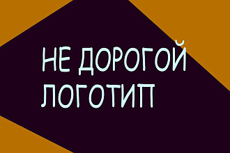 Недорогой логотип с несколькими вариантами исполнения