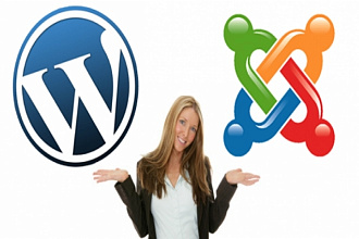 Сайт на Wordpress или Joomla