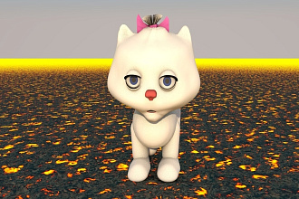 3D-кошка