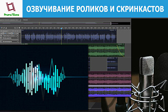 Озвучу ролик, скринкаст плюс фоновая музыка - на выходе готовый ролик