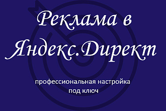 Яндекс. Директ. Профессиональная настройка рекламы под ключ
