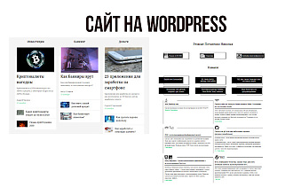 Wordpress сайт под ключ