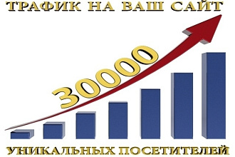1000 уникальных посетителе в течение 1 месяца
