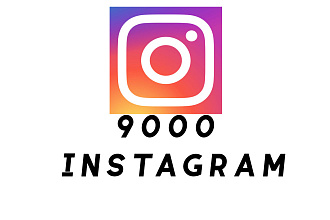 9000 Подписчиков в Instagram