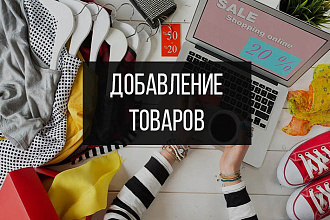 Наполню интернет-магазин товарами