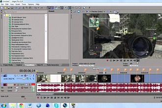 Смонтирую ваш видеоролик через Sony Vegas Pro