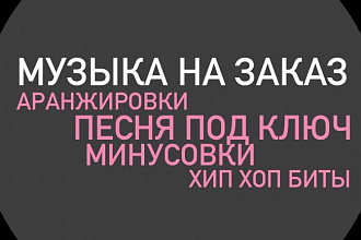 Аранжировки, Минусовки, Любая музыка на заказ
